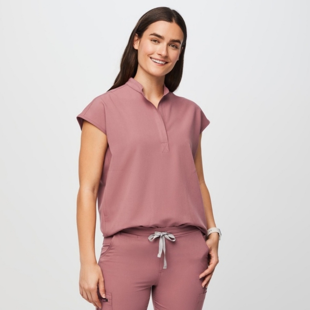 Figs Mauve Women's Top